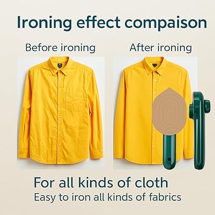 Portable Steam Iron – Dual Mode Garment Steamer for Home & Travel