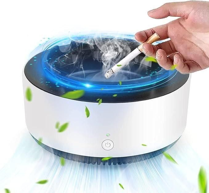 Pure Air - Compact Air Purifier with Filter for Every Space | Ashtray | Filters Smoke, Delivers Freshness