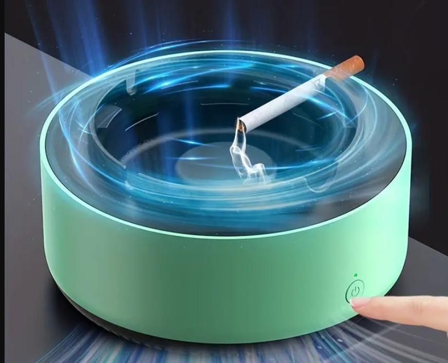 Pure Air - Compact Air Purifier with Filter for Every Space | Ashtray | Filters Smoke, Delivers Freshness